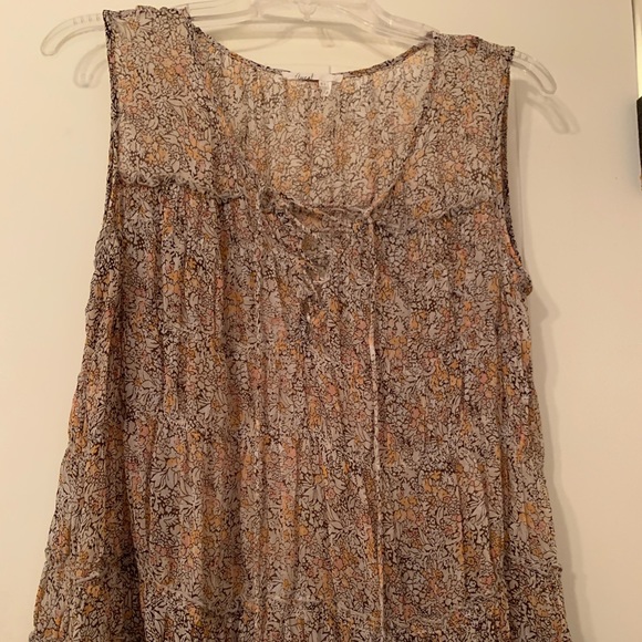 Floreat Tops - ⏰Anthropology Floreat sleeveless blouse